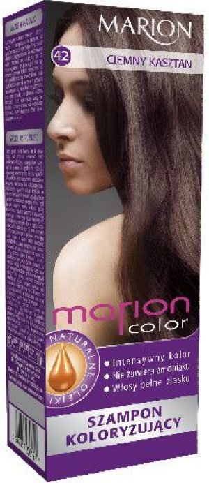 Marion Szampon koloryzujący Marion Color nr 42 ciemny kasztan 1