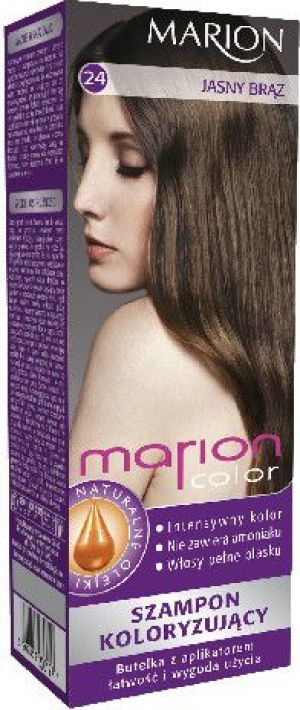 Marion Szampon koloryzujący Marion Color nr 24 jasny brąz 1