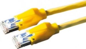 Draka DRAKA Patchcord S/FTP Kat.6 H żółty 3m 1