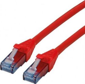 Roline ROLINE UTP Patchcord Cat.6a Component Level, LSOH, czerwony, 1.0 m 1