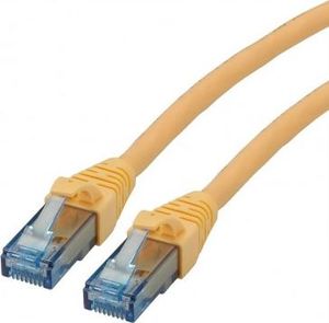 Roline ROLINE UTP Patchcord Cat.6a Component Level, LSOH, żółty, 1.0 m 1