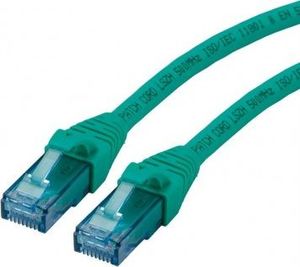 Roline ROLINE UTP Patchcord Cat.6a Component Level, LSOH, zielony, 0.5 m 1