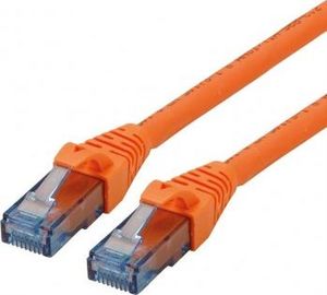 Roline ROLINE UTP Patchcord Cat.6a Component Level, LSOH, pomarańczowy, 1.0 m 1