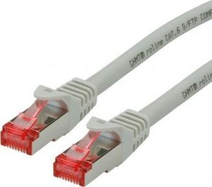 Roline ROLINE S/FTP Patchcord Cat.6 Component Level, LSOH, szary, 1.0 m 1