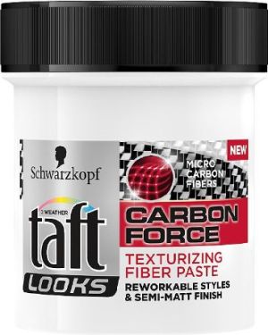 Schwarzkopf Taft Looks Carbon Force Pasta nadająca teksturę 130ml - 68920117 1