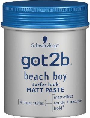 Schwarzkopf Got2b Beach Boy Pasta modelująca matująca 100 ml 1