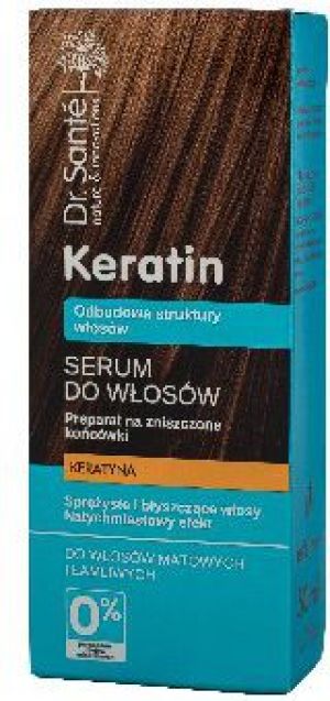 Dr.Sante Keratin Hair Serum odbudowujące do włosów łamliwych i matowych 50ml - 815421 1