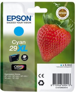 Tusz Epson Claria Home SP 29XL Cyan - C13T29924010 1