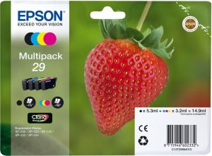 Tusz Epson Claria Home MP 29 YL/CY/MG/BLK - C13T29864010 2