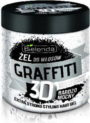 Bielenda Graffiti 3D Żel do układania włosów bardzo mocny 250 ml 1