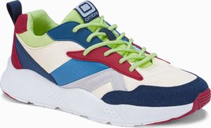 Ombre Buty męskie sneakersy T368 - czerwone/granatowe 40 3