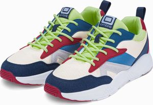 Ombre Buty męskie sneakersy T368 - czerwone/granatowe 40 5