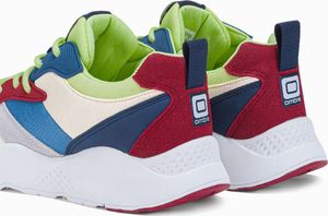 Ombre Buty męskie sneakersy T368 - czerwone/granatowe 40 8