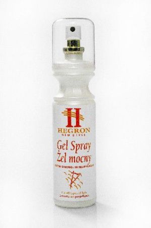 Hegron Styling Żel spray do modelowania włosów extra mocny 300 ml 1
