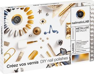 Nailmatic NAILMATIC zestaw do tworzenia 5 nat lakierów 40 ml 2
