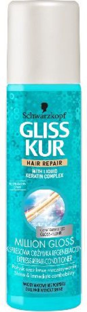 Schwarzkopf Gliss Kur Million Gloss Odżywka do włosów expresowa 200 ml 1