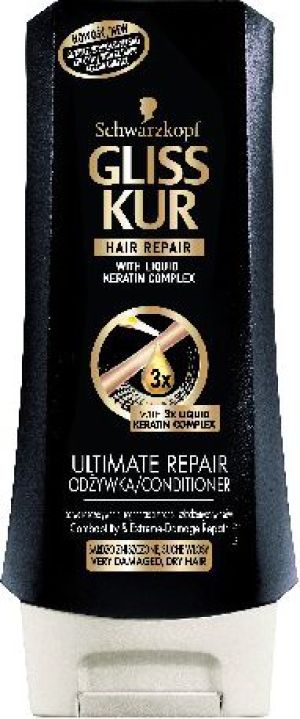 Schwarzkopf Gliss Kur Ultimate Repair Odżywka do włosów suchych i zniszczonych 200 ml 1