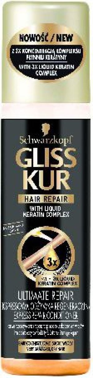 Schwarzkopf Gliss Kur ULTIMATE REPAIR ekspresowa odżywka do włosów 200 ml 1