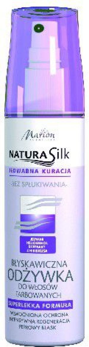 Marion Natura Silk Błyskawiczna odżywka do włosów farbowanych 150 ml 1