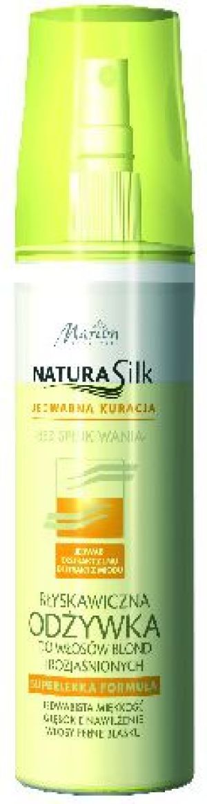 Marion Odżywka Natura Silk Błyskawiczna do włosów blond i rozjaśnionych 150 ml 1
