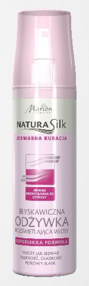 Marion Natura Silk Błyskawiczna odżywka do włosów rozświetlająca 150 ml 1