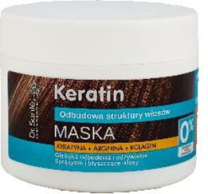 Dr. Sante Keratin Hair Maska odbudowująca do włosów łamliwych i matowych 300 ml 1