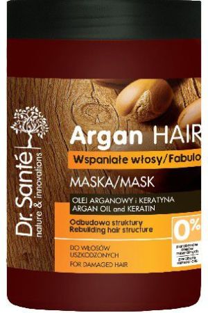 Dr. Sante Argan Hair Maska odbudowująca do włosów uszkodzonych 1000 ml 1