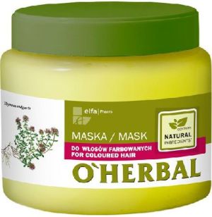 Elfa Pharm O'Herbal Maska do włosów farbowanych 500 ml 1