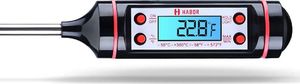 Hurtel Cyfrowy elektroniczny termometr kuchenny spożywczy szpilkowy sonda do mięsa wina czarny 2
