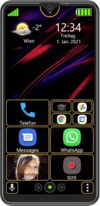 Smartfon Beafon M6S 3/32GB Czarny  (M6S_EU001B) 1