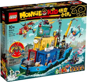 LEGO Monkie Kid Tajne dowództwo ekipy Monkie (80013) 1