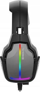 Słuchawki Real-El GDX-7680 Czarne (EL124100046) 6