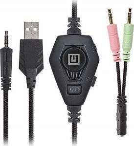 Słuchawki Real-El GDX-7680 Czarne (EL124100046) 7