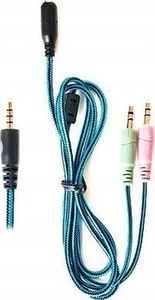 Słuchawki Real-El GDX-7500 Niebieskie (EL124100015) 5