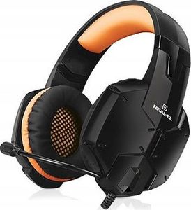 Słuchawki Real-El GDX-7700 Pomarańczowe (EL124100016) 1