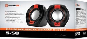 Głośniki komputerowe Real-El S-50 2