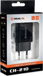 Ładowarka Real-El CH-210 2x USB-A 2.1 A 2