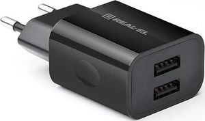 Ładowarka Real-El CH-210 2x USB-A 2.1 A 6