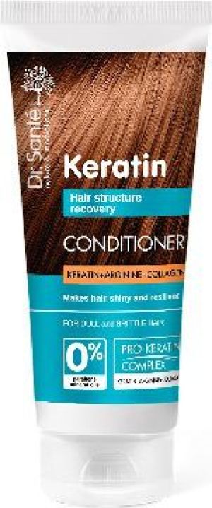 Dr.Sante Keratin Hair Odżywka odbudowująca do włosów łamliwych i matowych 200ml 1