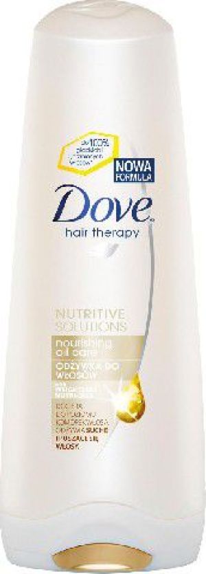 Dove  Hair Therapy Nourishing Oil Care Odżywka włosów suchych i puszących się 200 ml 1