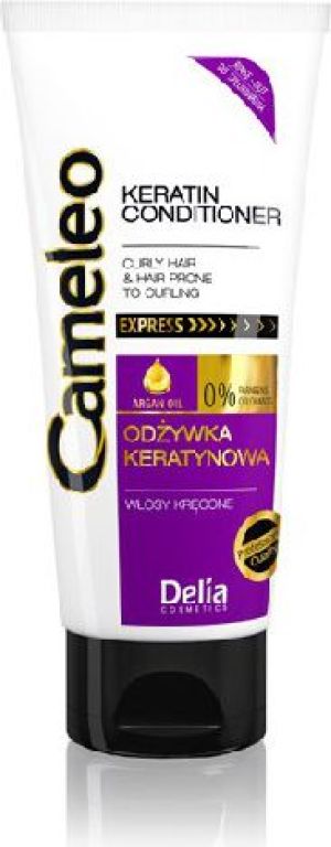 Delia Cosmetics Cameleo Odżywka keratynowa do włosów kręconych 200 ml 1