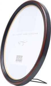 Ramka Deknudt Deknudt S100F9 Oval Frame 13x18 Resin black-brown 2