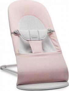 BabyBjorn Leżaczek Balance Soft - Jasny Różowy/Szary 1