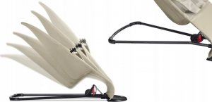 BabyBjorn BABYBJORN - leżaczek BLISS MESH - Ciemny Róż 5