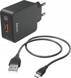 Ładowarka Hama 1x USB-A 3 A (133754) 1