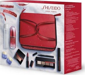 Shiseido SHISEIDO_SET Beauty Essentials Color Makuep 5szt + Ultimune Concentrate 50ml + Instatnt Makeup Remover 125ml + Vital Perfection 2x15ml + COSMETIC BAG 1