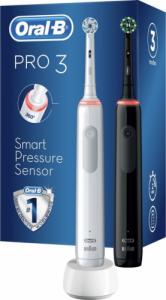 Szczoteczka Oral-B Pro 3 3900 Duo 2 szt. White/Black 2