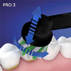 Szczoteczka Oral-B Pro 3 3900 Duo 2 szt. White/Black 3