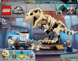 LEGO Jurassic World Wystawa skamieniałości tyranozaura (76940) 1