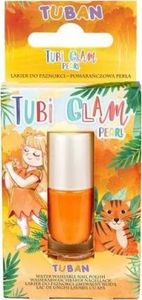TUBAN Lakier Tubi Glam - pomarańczowy perłowy 1